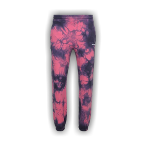 Off-White Diag Tie Dye Slim Sweatpant 'Fuschia/White'