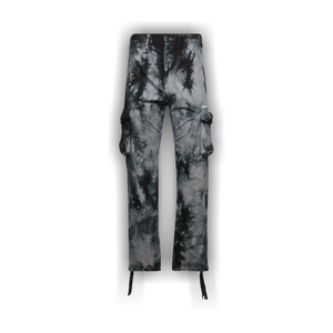 Off-White Bounce Tie Dye Ripstop Cargo Pants 'Warm Grey'