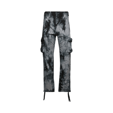 Off-White Bounce Tie Dye Ripstop Cargo Pants 'Warm Grey'