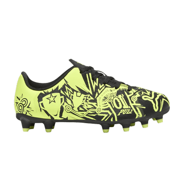 Christian Pulisic x Puma Tacto 2 FG AG Big Kid 'CP10 Pack - Electric Lime'