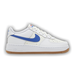 Nike Air Force 1 GS 'White Game Royal Gum'