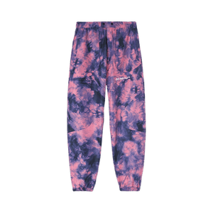 Off-White Tie Dye Logo Ski Trousers 'Fuchsia Pink/Light Purple/White'