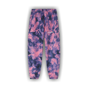 Off-White Tie Dye Logo Ski Trousers 'Fuchsia Pink/Light Purple/White'