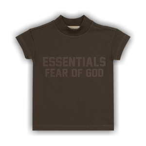 Fear of God Essentials Kids Short-Sleeve Tee 'Off Black'
