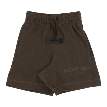 Fear of God Essentials Kids Jersey Shorts 'Off Black'