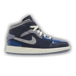 Air Jordan 1 Mid SE Craft GS 'Inside Out - Obsidian'