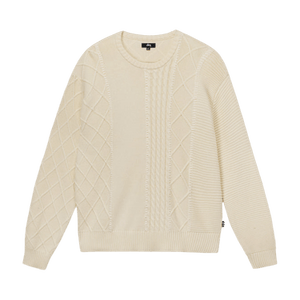 Stussy Patchwork Sweater 'Natural'
