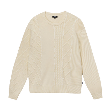 Stussy Patchwork Sweater 'Natural'