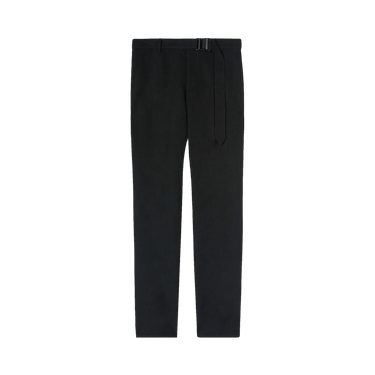 Off-White Buckle Dry Wool Slim Pant 'Black'