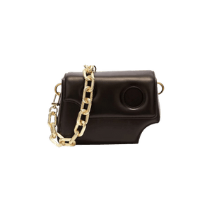 Off-White Logo Print Shoulder Bag 'Black'