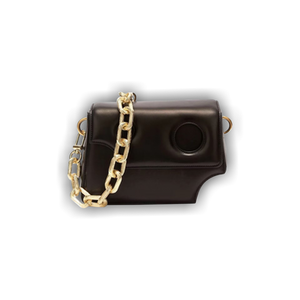Off-White Logo Print Shoulder Bag 'Black'