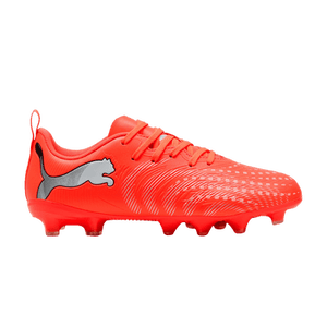 Puma Future Play 9 FG AG JR 'Glowing Red White Black Silver'