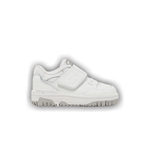New Balance 550 Bungee Lace Toddler 'White Grey'