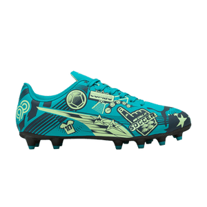 Christian Pulisic x Puma Ultra Legacy FG/AG Big Kid 'Allover Print - Deep Aqua'
