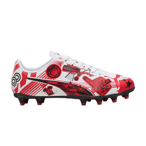 Christian Pulisic x Puma Ultra Legacy FG/AG Big Kid 'Allover Print - White Red Black'