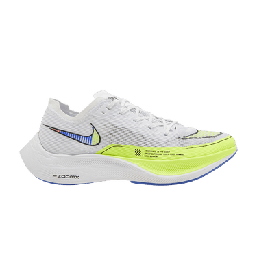 Nike ZoomX Vaporfly Next% 2 'White Volt Racer Blue'
