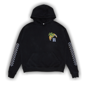 Rhude Moonlight Tropics Hoodie 'Vintage Black'