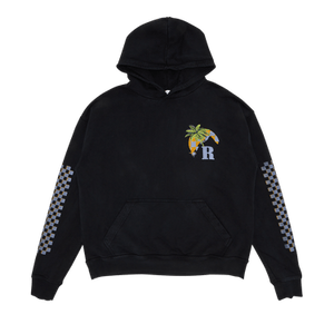 Rhude Moonlight Tropics Hoodie 'Vintage Black'