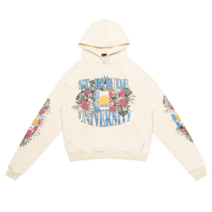 Rhude St. Rhude University Hoodie 'Vintage White'