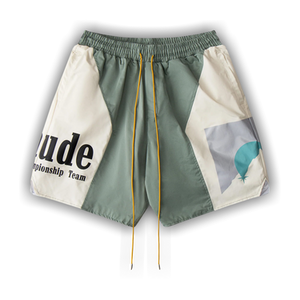 Rhude Senna Flight Short 'Sage/Creme'