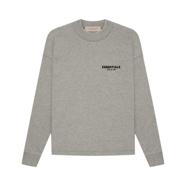 Fear of God Essentials Long-Sleeve Tee 'Dark Oatmeal'