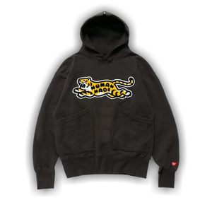 Human Made Tiger Tsuriami Hoodie 'Black'