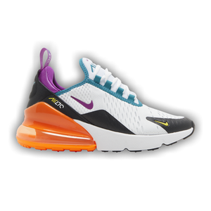 Nike Air Max 270 GS 'White Orange Purple'