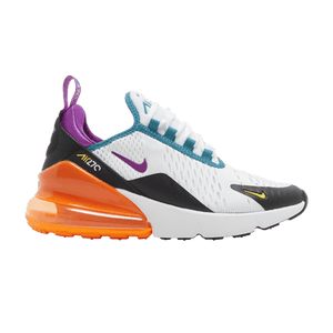 Nike Air Max 270 GS 'White Orange Purple'