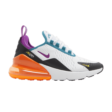 Nike Air Max 270 GS 'White Orange Purple'