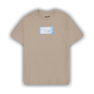 Pleasures Contacts T-Shirt 'Sand'