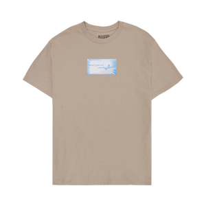 Pleasures Contacts T-Shirt 'Sand'