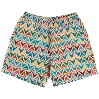 Pleasures Basket Woven Shorts 'Multicolor/Khaki'