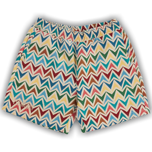 Pleasures Basket Woven Shorts 'Multicolor/Khaki'