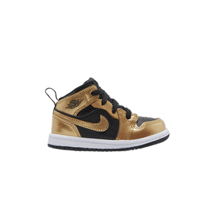 Air Jordan 1 Mid SE TD 'Metallic Gold Black'