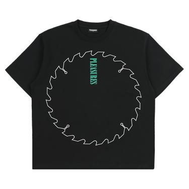 Pleasures Saw Heavyweight T-Shirt 'Black'