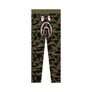 BAPE 1st Camo Wide Fit Sweat Pants 'Green'