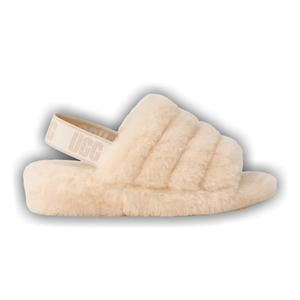 UGG Wmns Fluff Yeah Slide 'Natural Sea Salt'