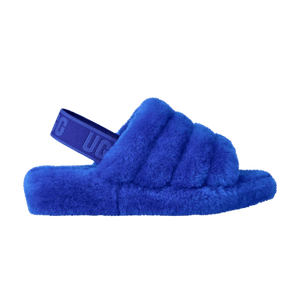 UGG Wmns Fluff Yeah Slide 'Regal Blue Dazzling Blue'
