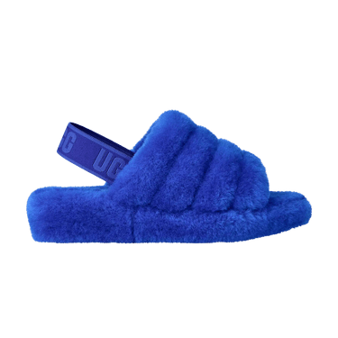 UGG Wmns Fluff Yeah Slide 'Regal Blue Dazzling Blue'