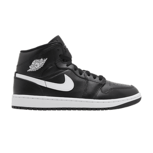 Wmns Air Jordan 1 Mid 'Black White'
