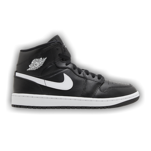 Wmns Air Jordan 1 Mid 'Black White'
