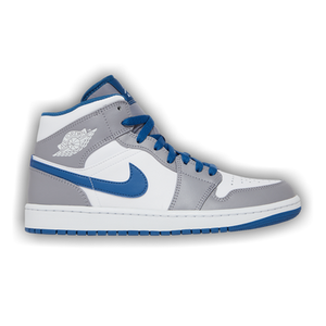 Air Jordan 1 Mid 'Cement True Blue'