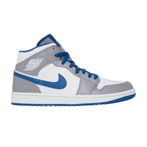 Air Jordan 1 Mid 'Cement True Blue'
