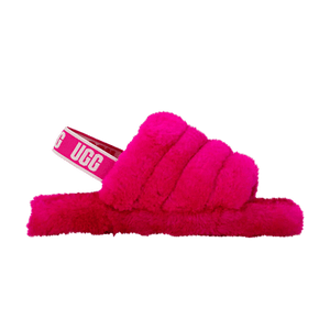 UGG Fluff Yeah Slide Kids 'Rock Rose'