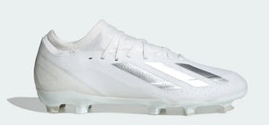 Adidas X Crazyfast League FG 'White Silver Metallic'