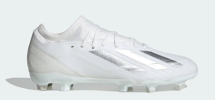 Adidas X Crazyfast League FG 'White Silver Metallic'