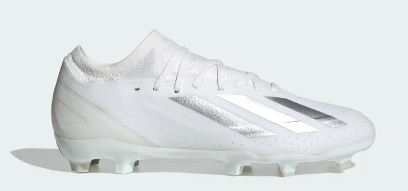 Adidas X Crazyfast League FG 'White Silver Metallic'
