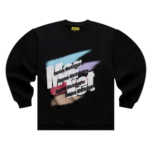 Market Random Workshop Splatter Crewneck Sweatshirt 'Charcoal'