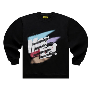 Market Random Workshop Splatter Crewneck Sweatshirt 'Charcoal'