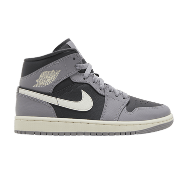 Wmns Air Jordan 1 Mid 'Cement Grey'